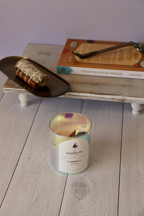 Bougie parfumée Ambition - Agathe indienne & Citrine – Image 4