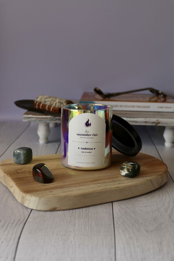 Bougie parfumée Ambition - Agathe indienne & Citrine – Image 2